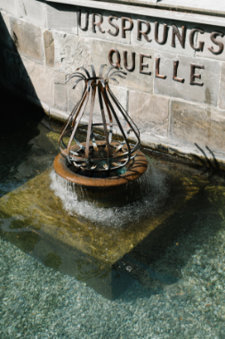 Die Quelle im Thermalbad Bad Vöslau