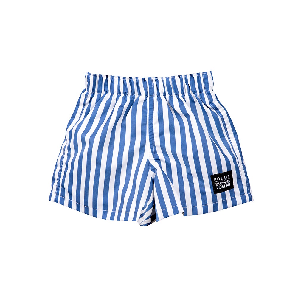 Badehose für Babies Blau weiß gestreift