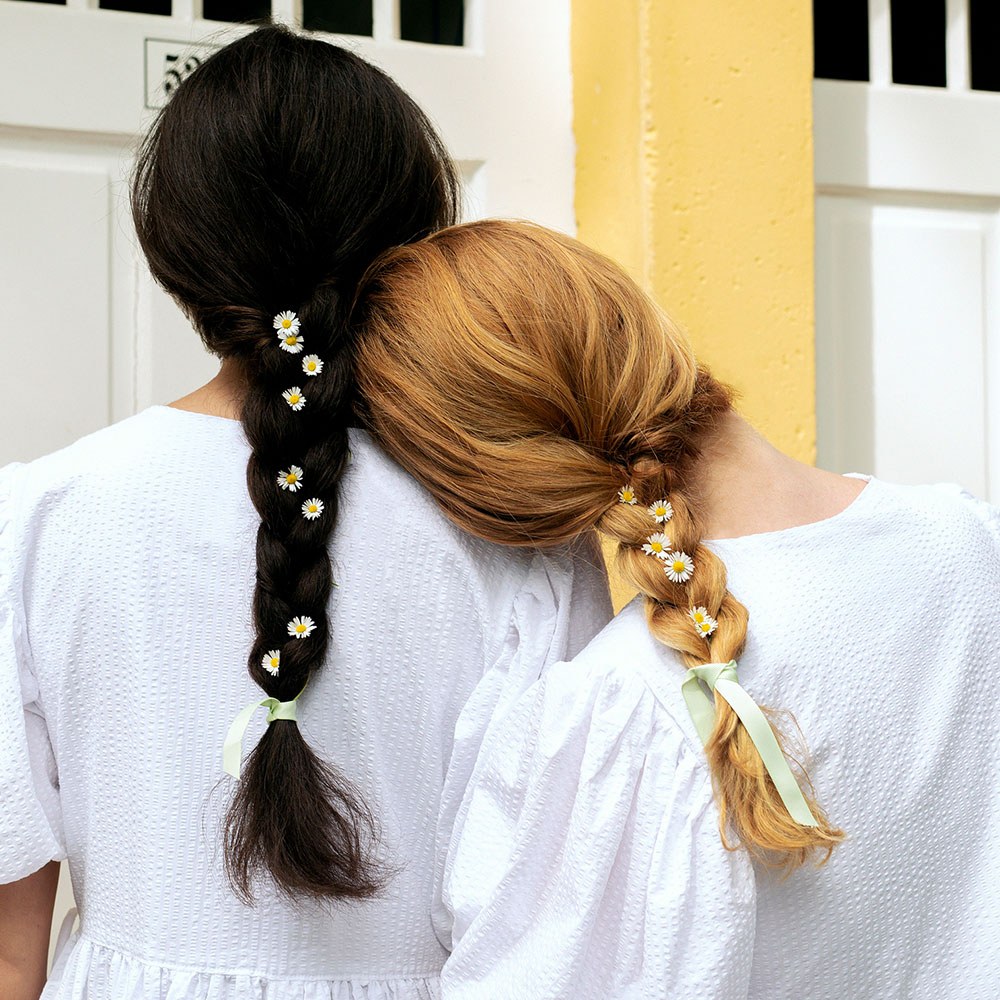 Thermalbad Wickelkleid mit Puffaermeln weiss Rueckansicht