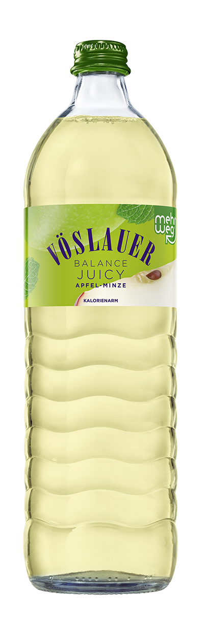 Produktabbildung AT-Apfel-Minze Glas-Mehrweg 1,0 l glas