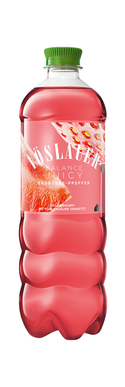 Produktabbildung AT-Juicy Erdbeere-Pfeffer 0,75 l repet