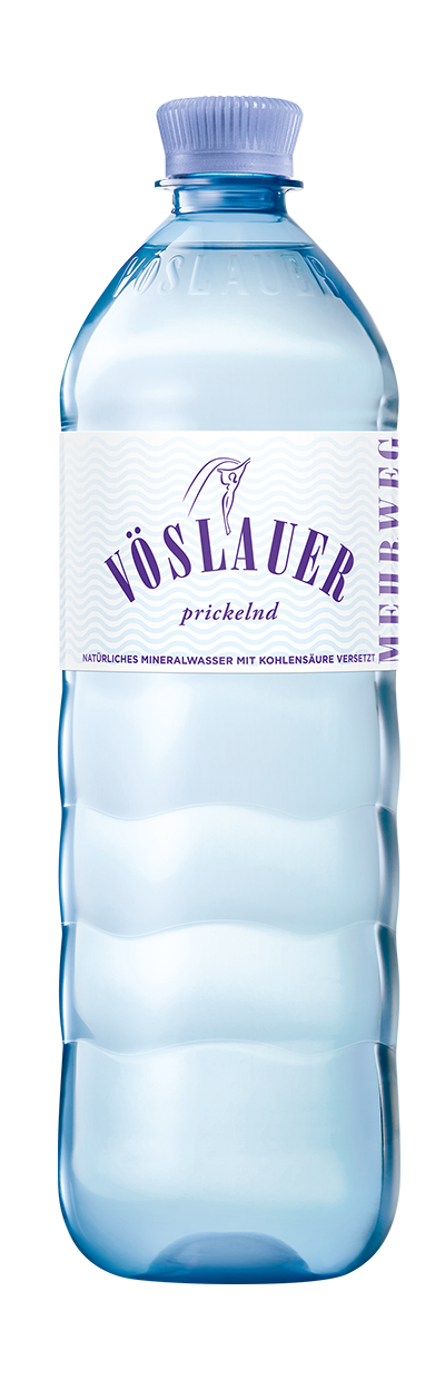 Flasche Vöslauer Prickelnd 1,0 l PET-Mehrweg