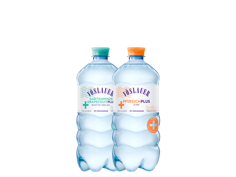 Thumbnail Vöslauer Flavours Plus rePET-Flaschen