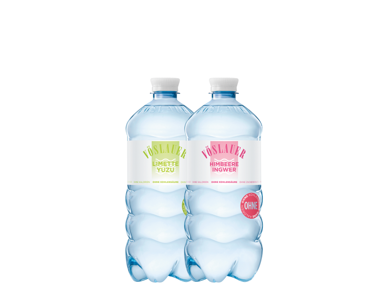 Thumbnail Vöslauer Flavours ohne Kohlensäure rePET-Flaschen